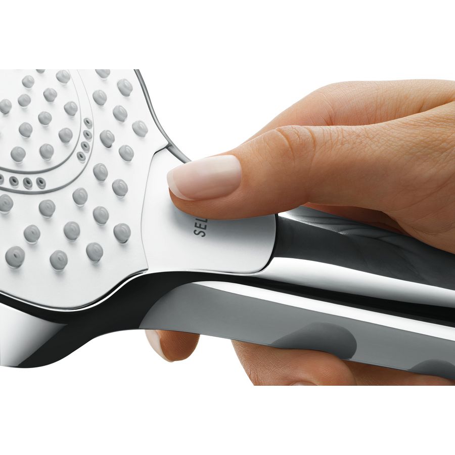 Croma Select E 1 straalsoort EcoSmart 9l/min. handdouche wit/chroom