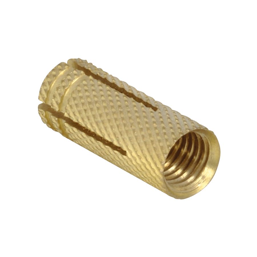 Doos a 100st. Inslaganker messing BIS M8x28mm