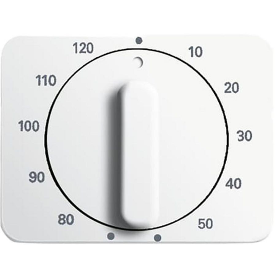 Centraalplaat + greep voor 1071U 120min a-albast/st w (1771-24G-101)