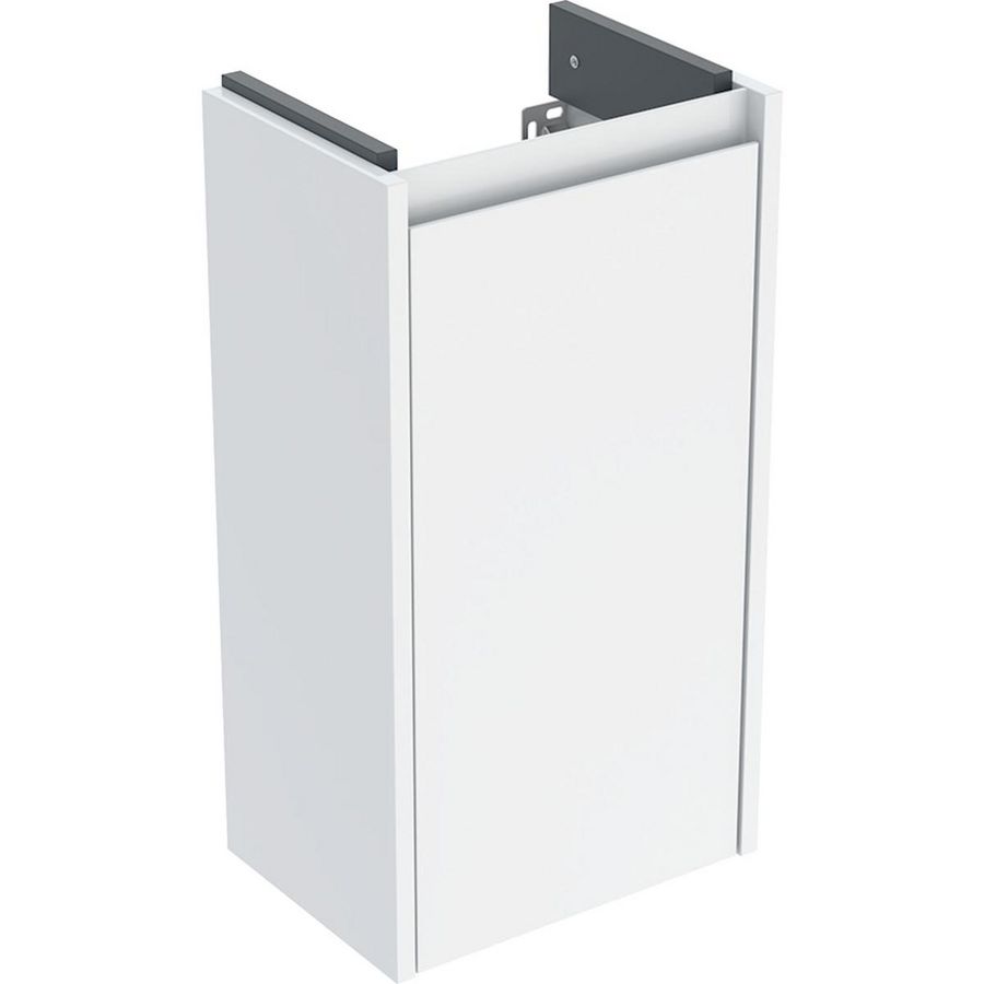 Onderkast voor fontein 1 deur: 32.4x60.6x23cm Breedte wastafel=36cm wit / gelakt zijdeglans