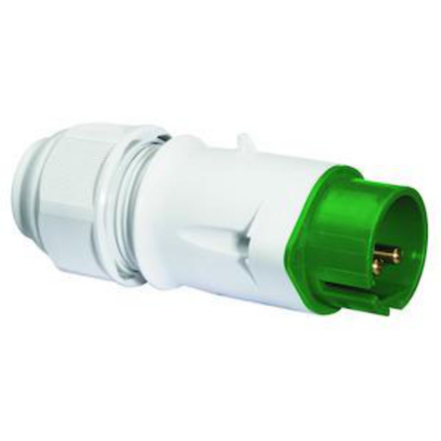 Steker 4h 16A 2P 50V IP44 MG Ni