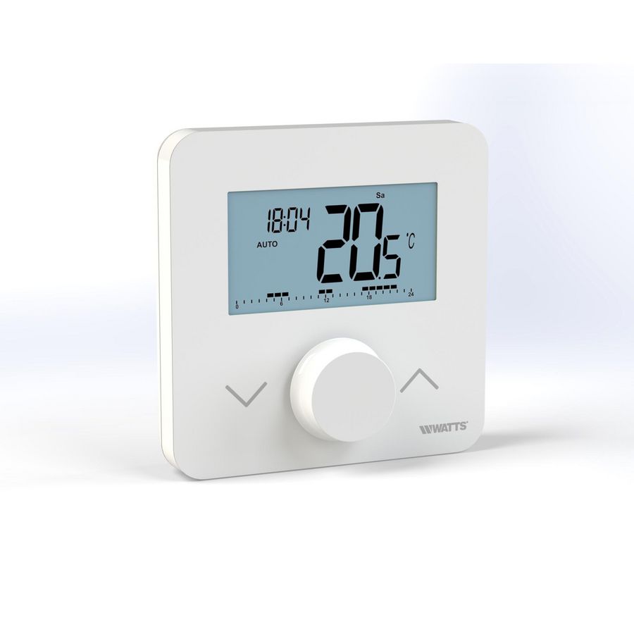 Kamerthermostaat Watts Vision W LCD prog. Batt. 900008101