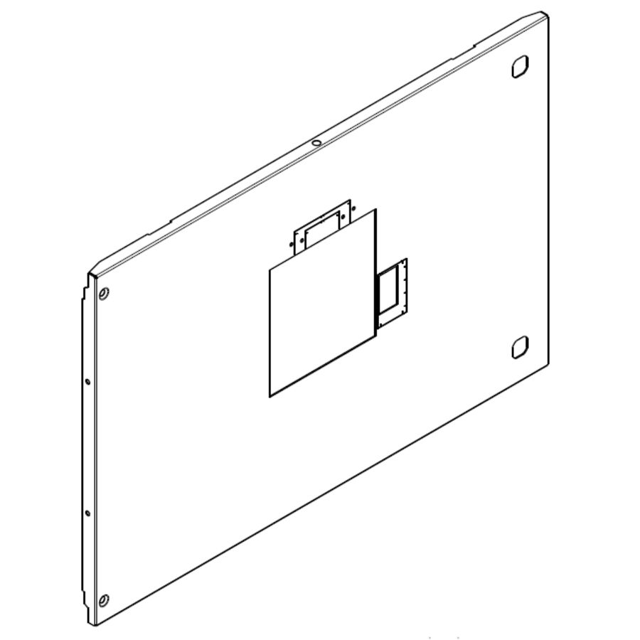 Frontplaat DPX3 630 Aardlekschakelaar motor XL3S4000