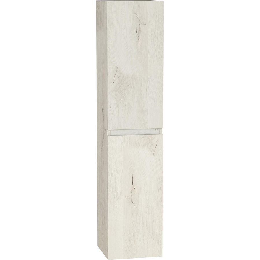 Alvaro kolomkast 160cm white arwin oak