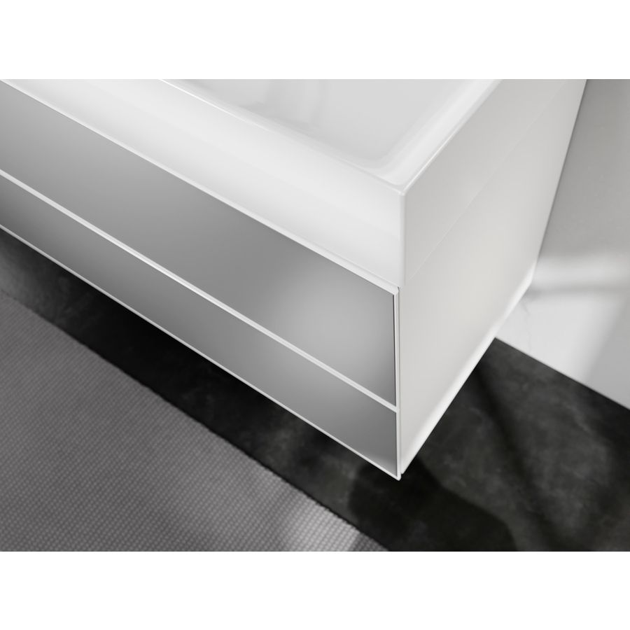 Onderkast mat wit / front metalic wit 780x550mm 2x la voor consoles Xevolos E 54187320