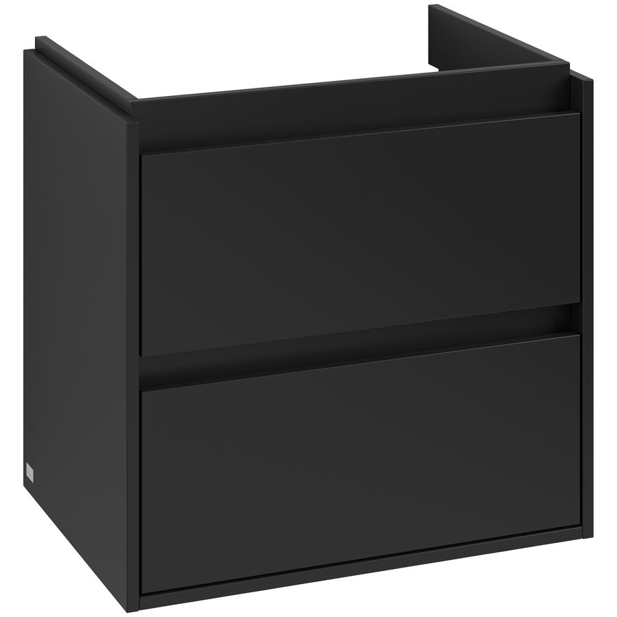 Wastafelonderkast Skyla 622x596x439mm Volcano Black
