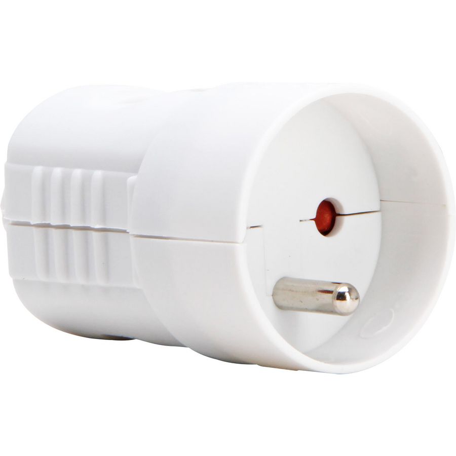 Contrastekker PA SH kunststof wit VVE=5