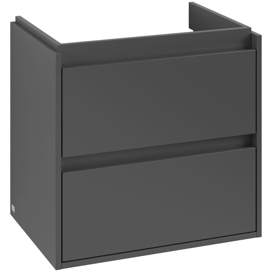 Wastafelonderkast Skyla 622x596x439mm Graphite