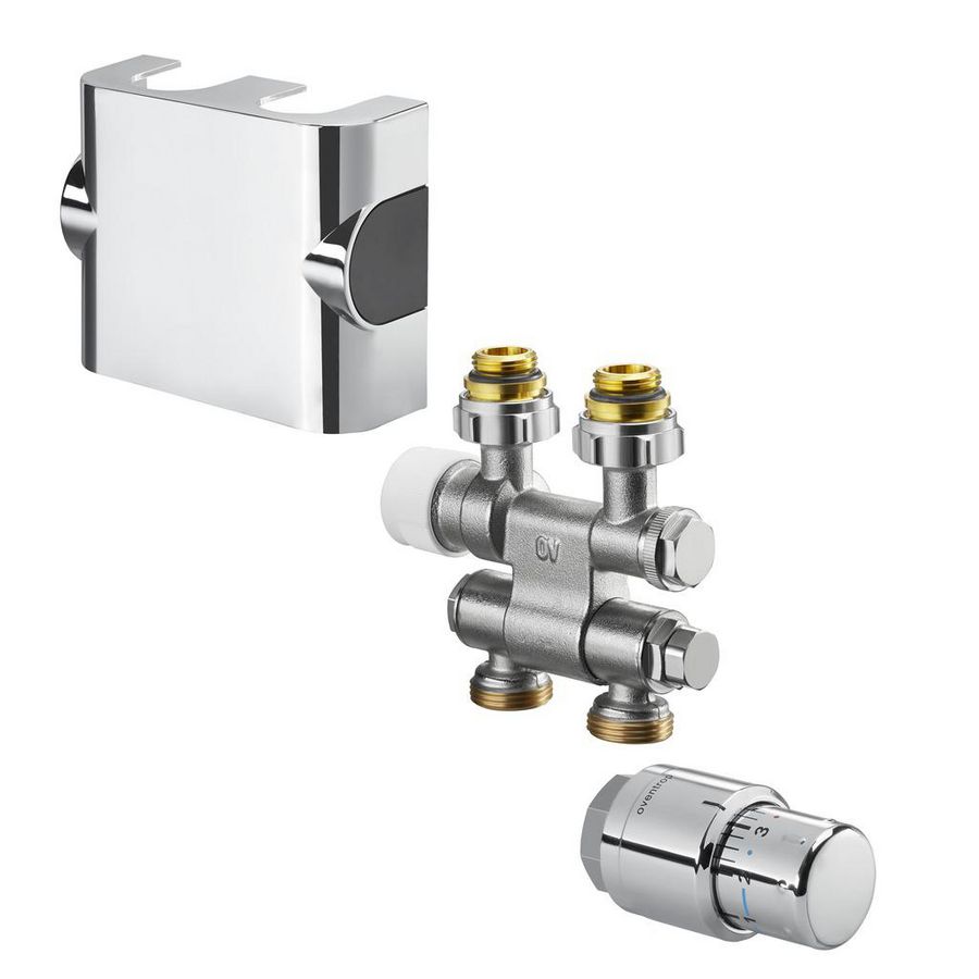 Aansluitset tbv badkamerradiator 1 184235