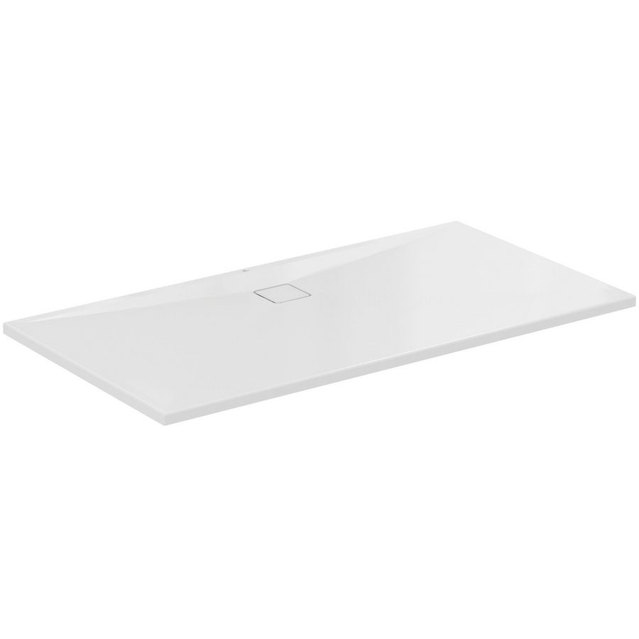 Douchbak ULTRA FLAT EVO rechthoekig 1700x900x35mm glanzend wit zonder waste