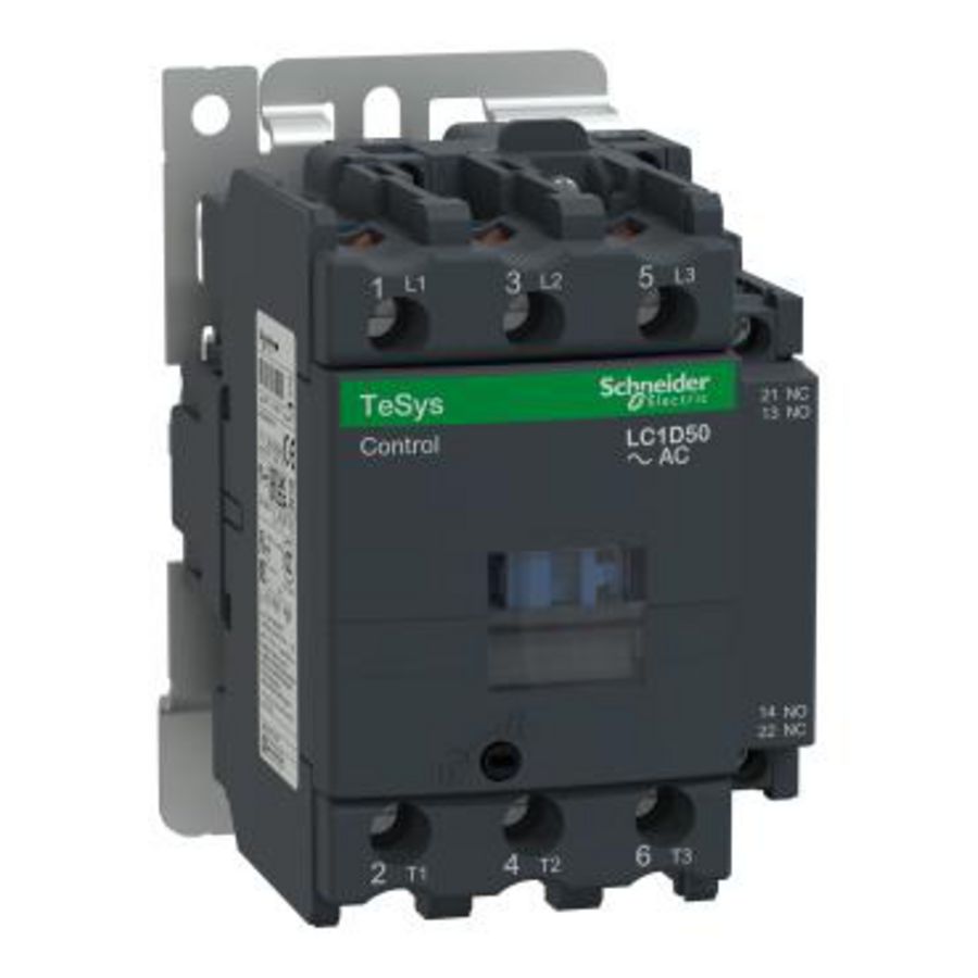 contactor 50 A AC-3 3 polen 1 NO 1 NC 230V AC 50...60 Hz