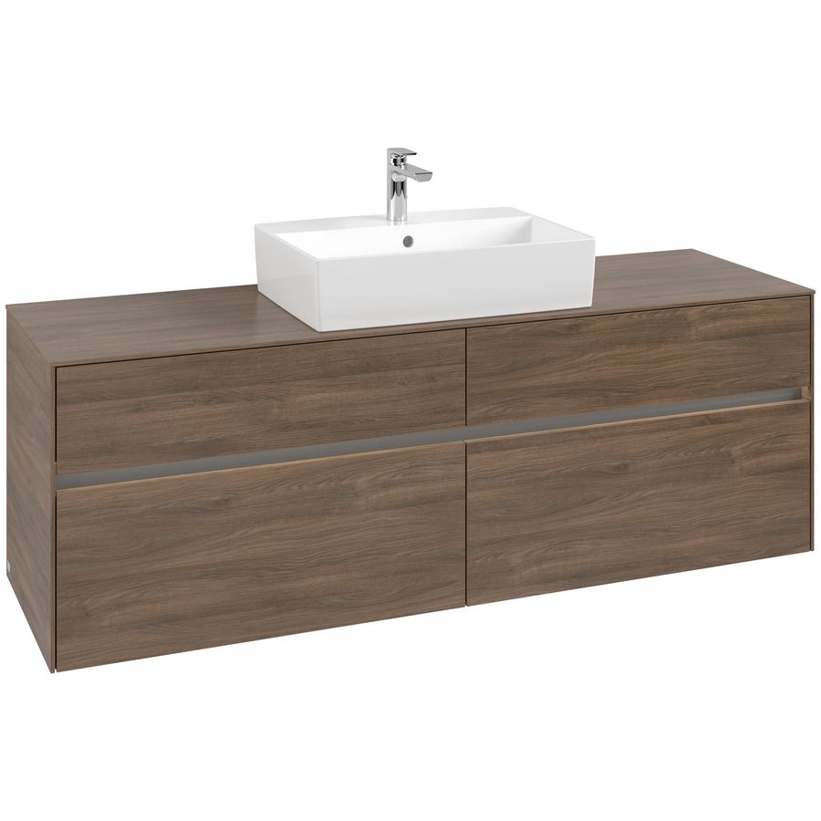 Wastafelonderkast Collaro 1600x548x500mm Ariz.Oak C134B0VH