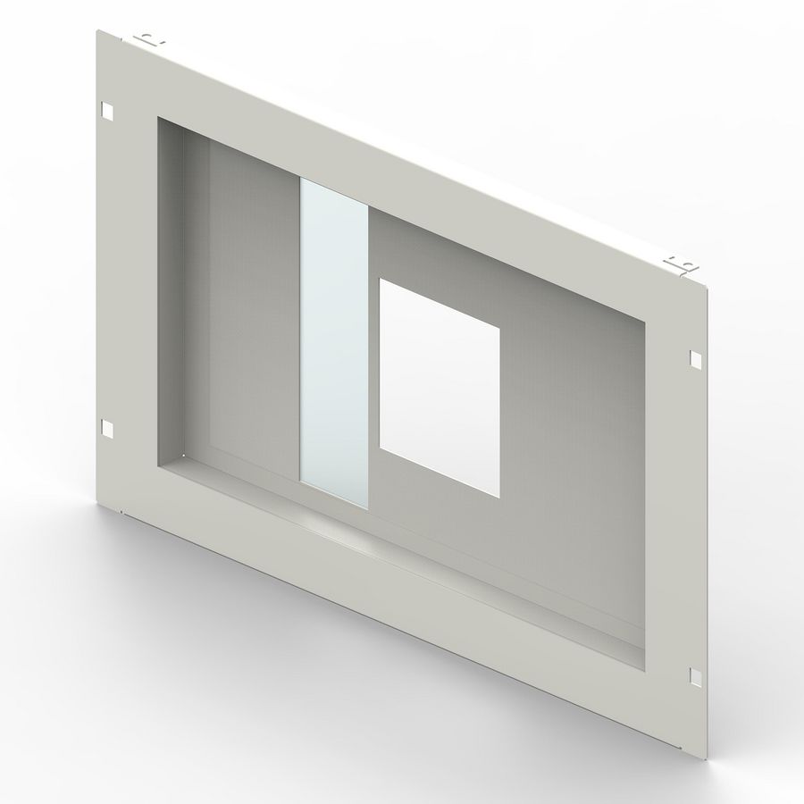 Frontplaat 3P DPX-IS 1600 Hori. XL3S 4000 breedte 24 mod