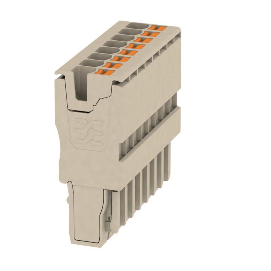 Plug (terminal) d.beige 2.5mm² 24A 800V 1513730000 VVE=20