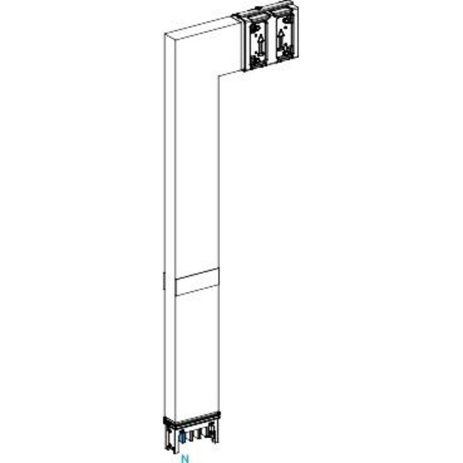 Elleboog Omlaag B M to M Brandscherm 250A Canalis