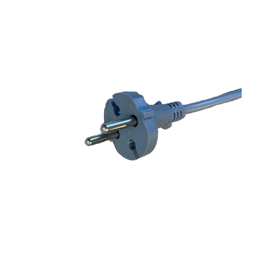 Stofzuigersnoer H05VV-F 2G1,00 grijs 7m.