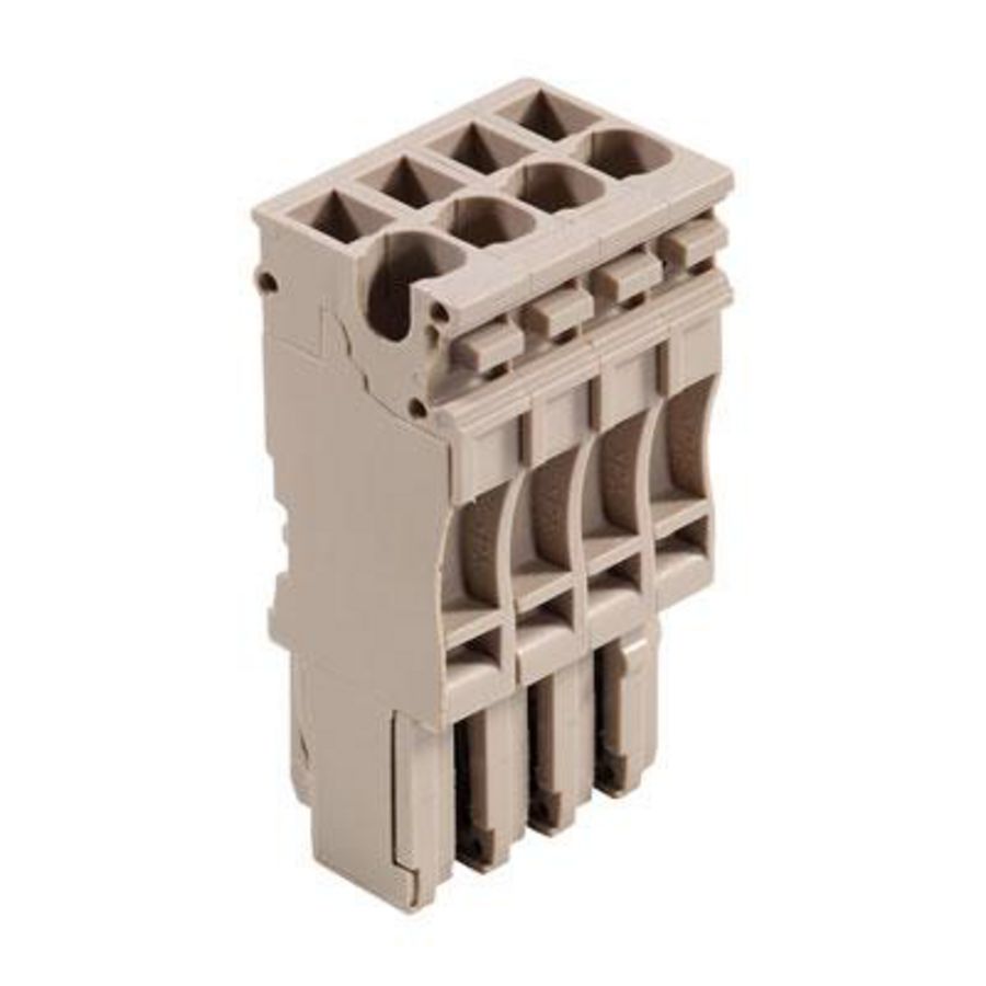 Plug Plug-in d.beige 2.5mm² 24A 500 1815500000 VVE=25