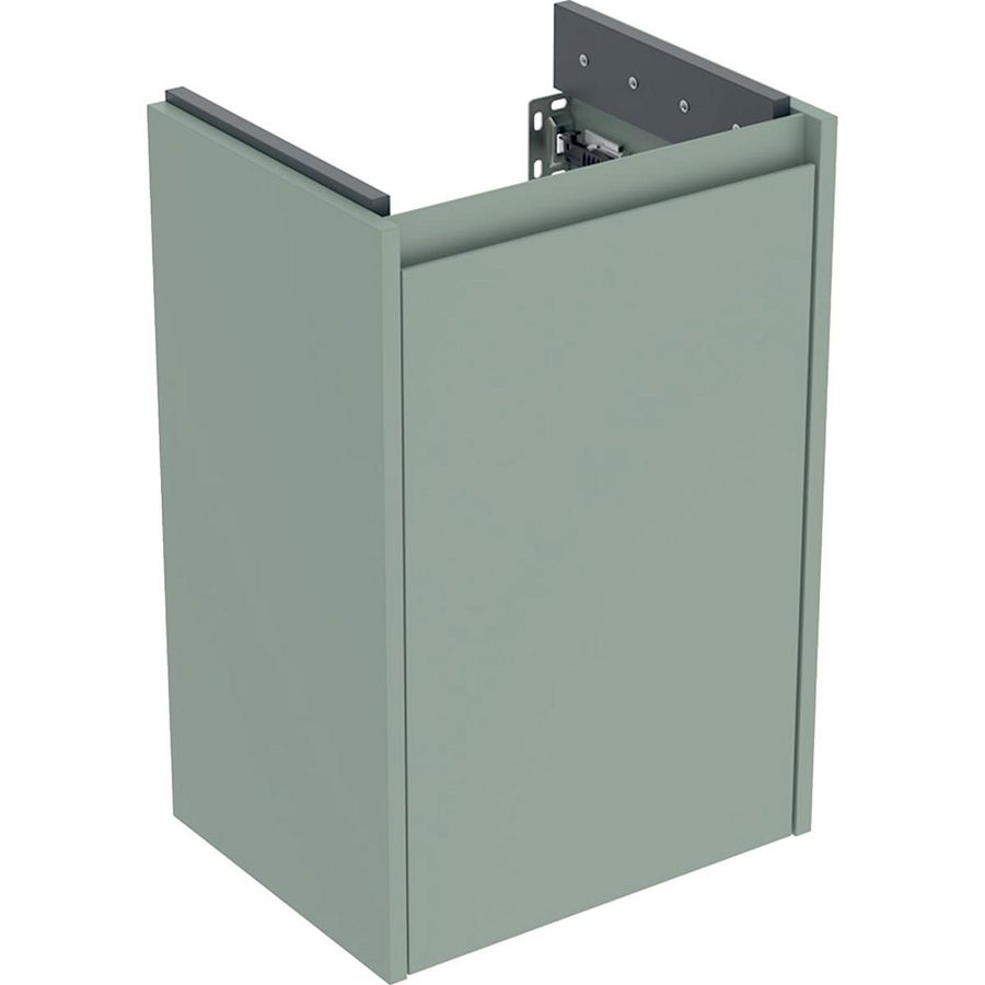 Onderkast voor fontein 1 deur 40x60.6x31.1cm Breedte wastafel=45cm saliegroen / gelakt zijdemat