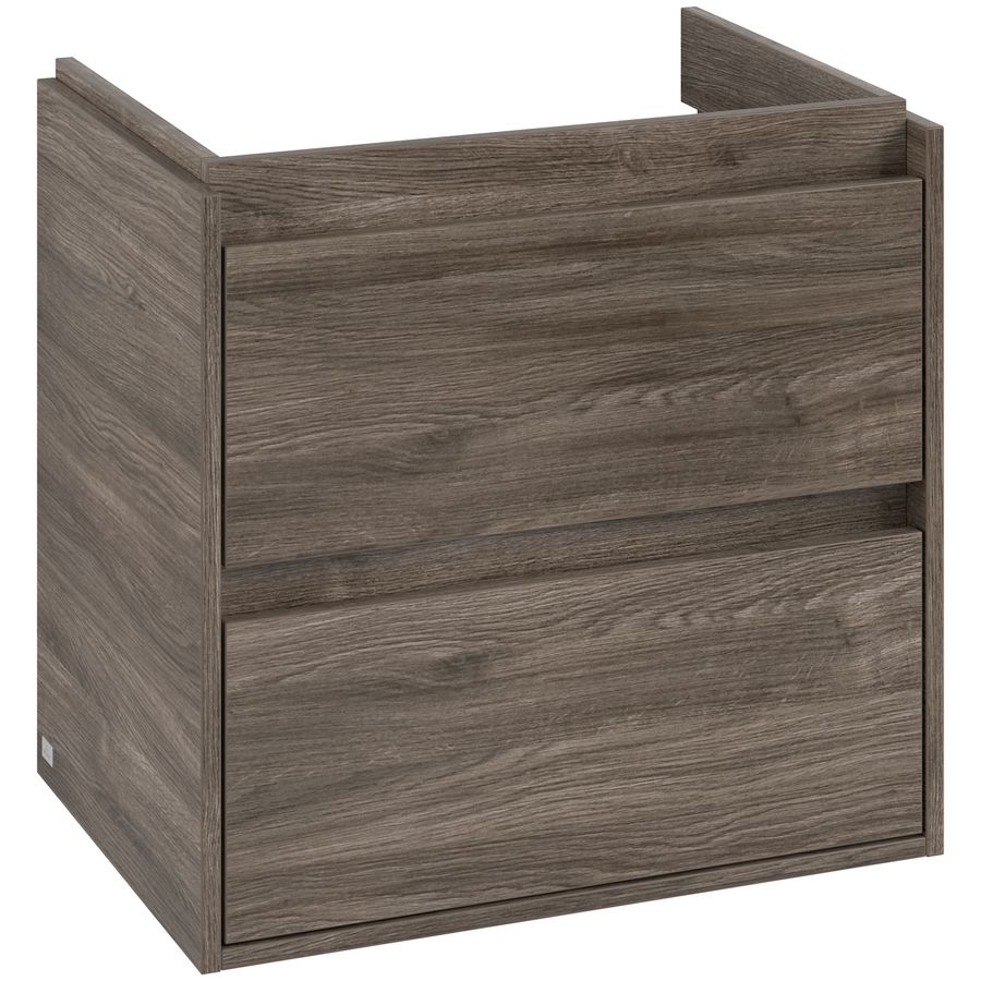 Wastafelonderkast Skyla 622x596x439mm Stone Oak
