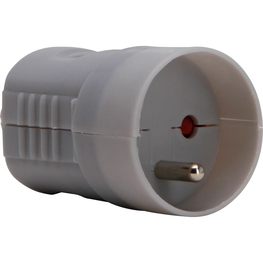 Contrastekker PA SH kunststof grijs VVE=5