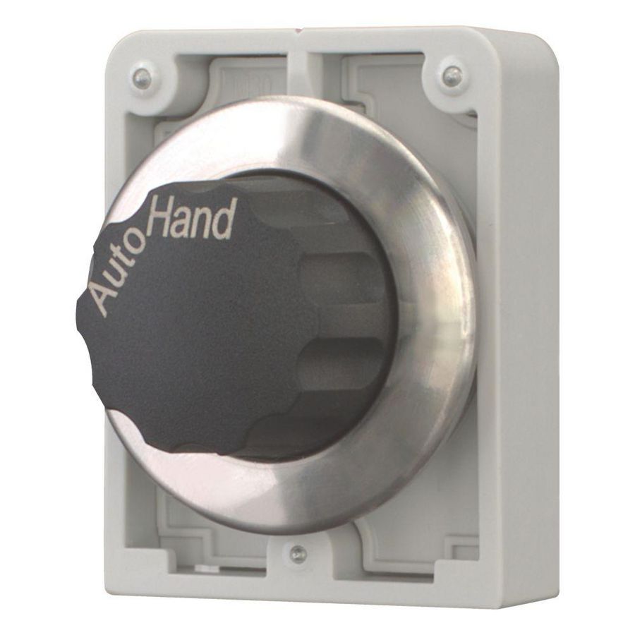 Keuzeschakelaar 30mm RVS vlak 3stand knop vast M30I-FWR3-X94