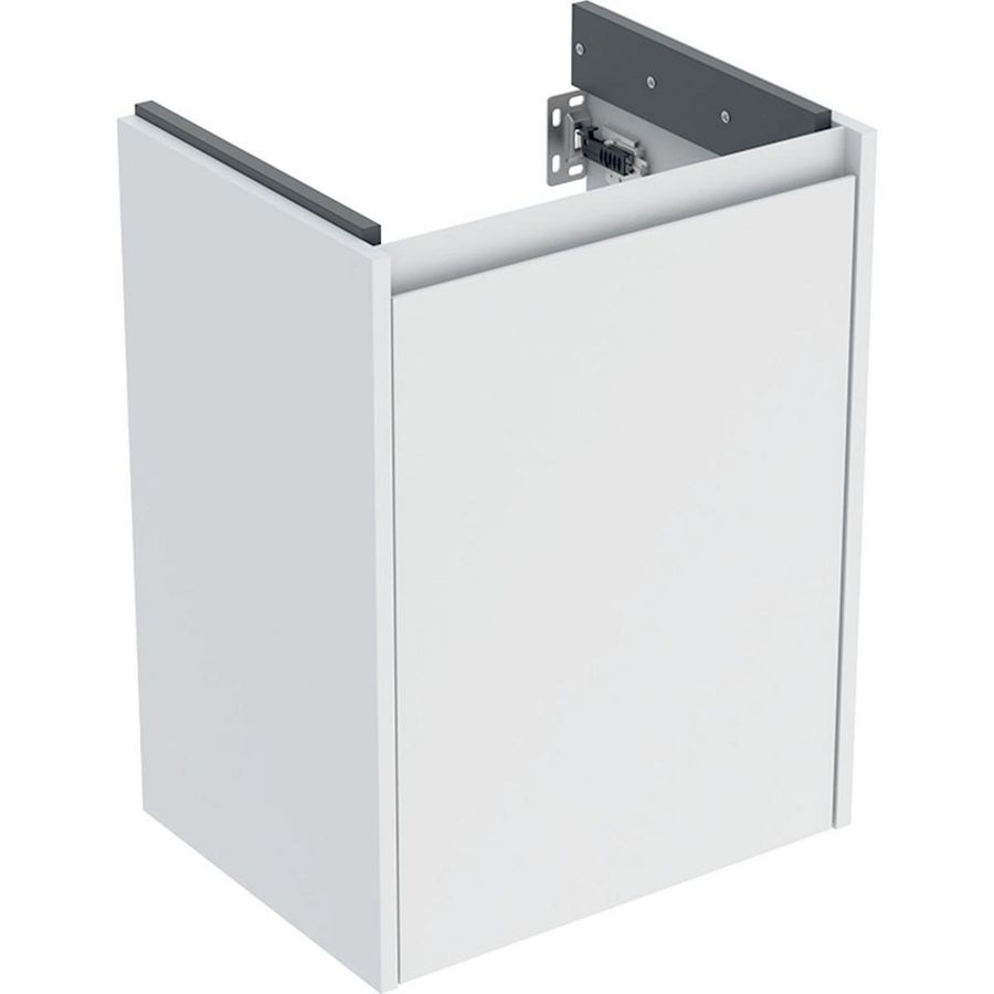 Onderkast voor fontein 1 deur 45.7x60.6x35cm Breedte wastafel=50cm wit / gelakt zijdemat
