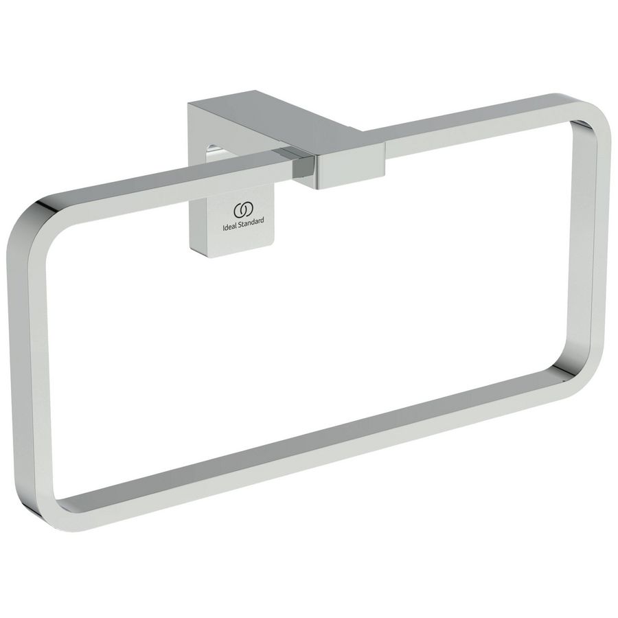 conca handdoekring rechthoekig chroom T4502AA