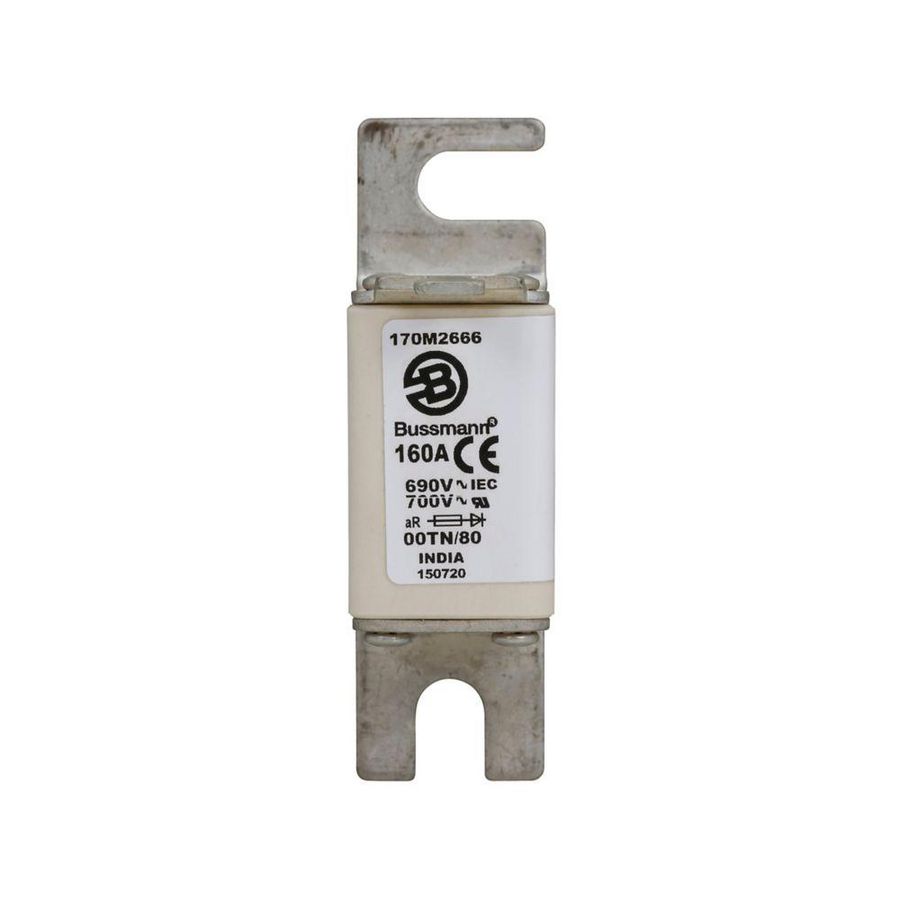 Zekering hoge snelheid 160A AC 690V 200kA 00 aR IEC VVE=6