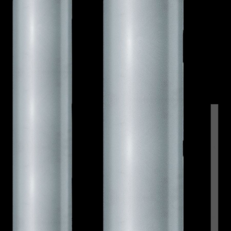 Rol a 25m. Beschermslang vol kunststof glad Ø45mm IP68 grijs