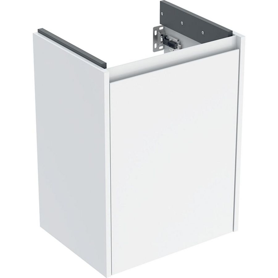 Onderkast voor fontein 1 deur 45.7x60.6x35cm Breedte wastafel=50cm wit / gelakt zijdeglans