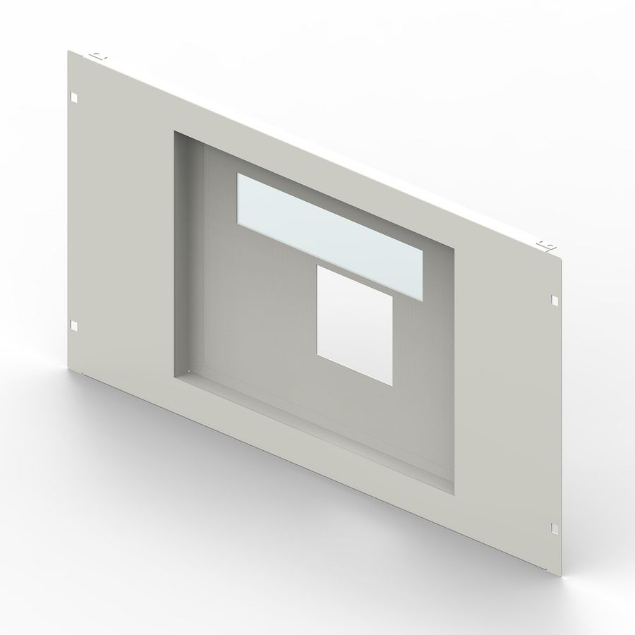 Frontplaat 3/4P DPX-IS1600 Vert. XL3S 4000 breedte 36 mod