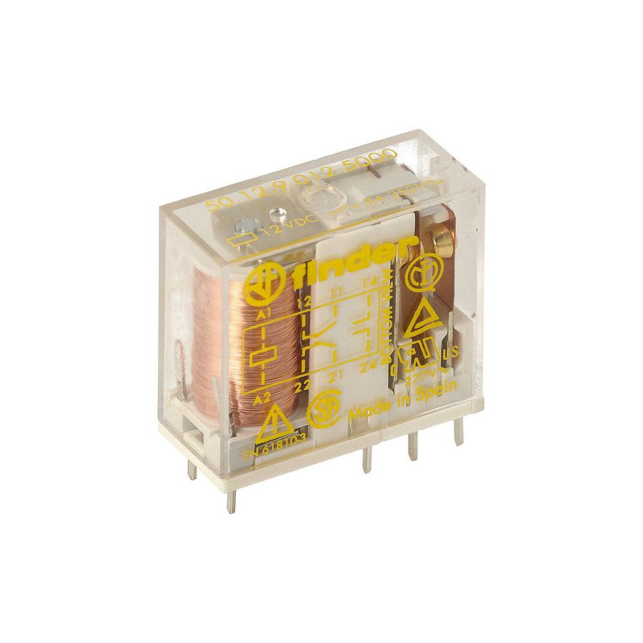 Schakelrelais gedwongen 2W 8A 12V DC 50.12.9.012.5000