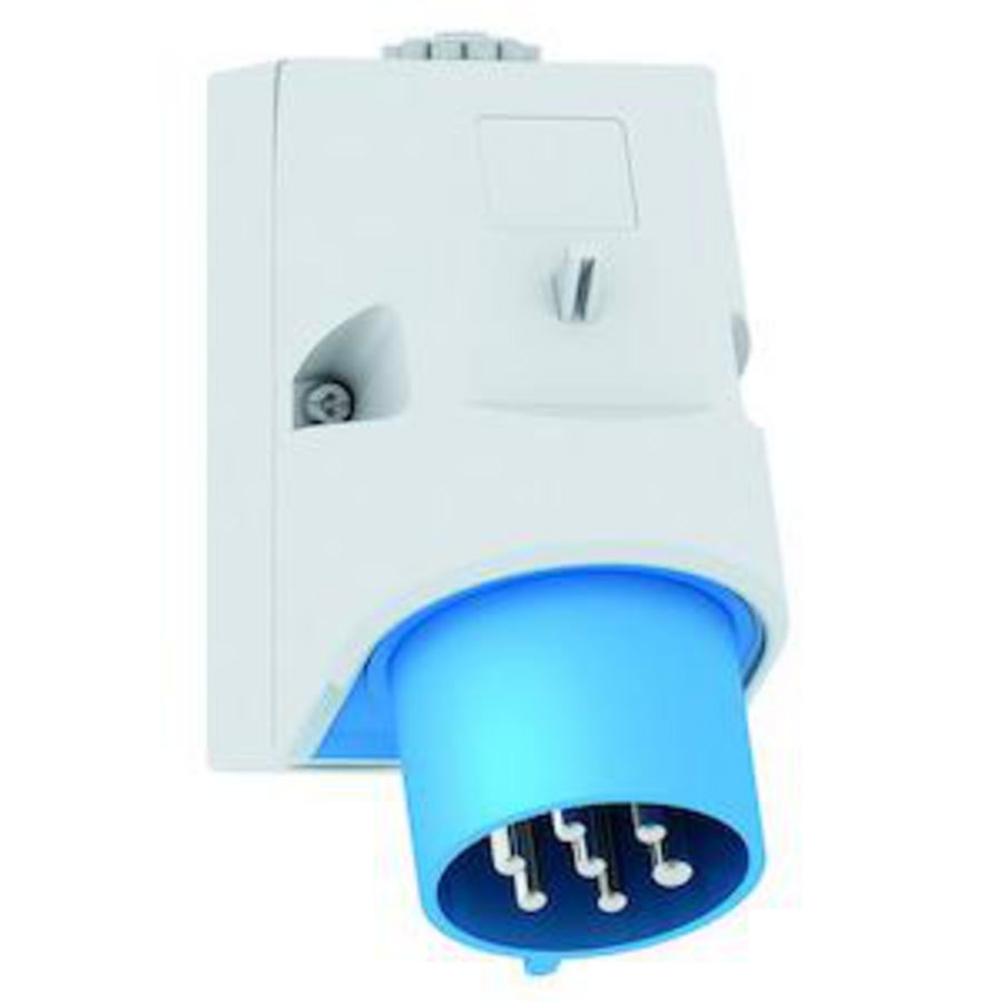 TCD 9h 32A 7P 230V IP44 126x83 Opb Ni