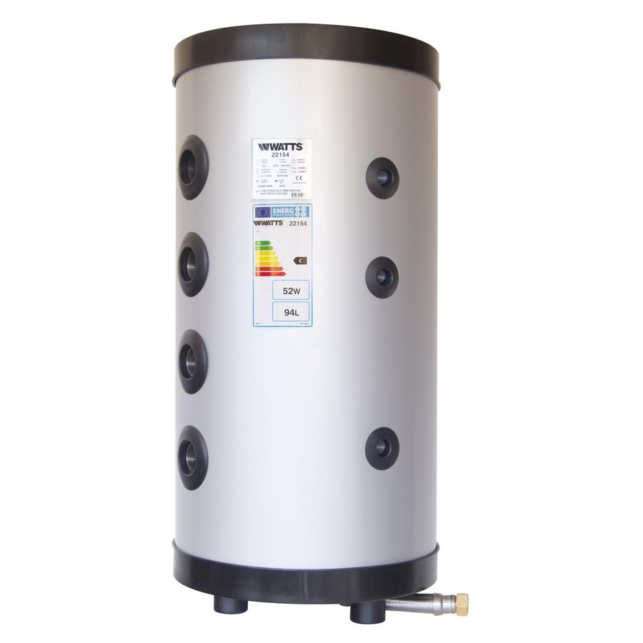 Buffervat 200L (4x2 aansluit.) 1 1/2" F