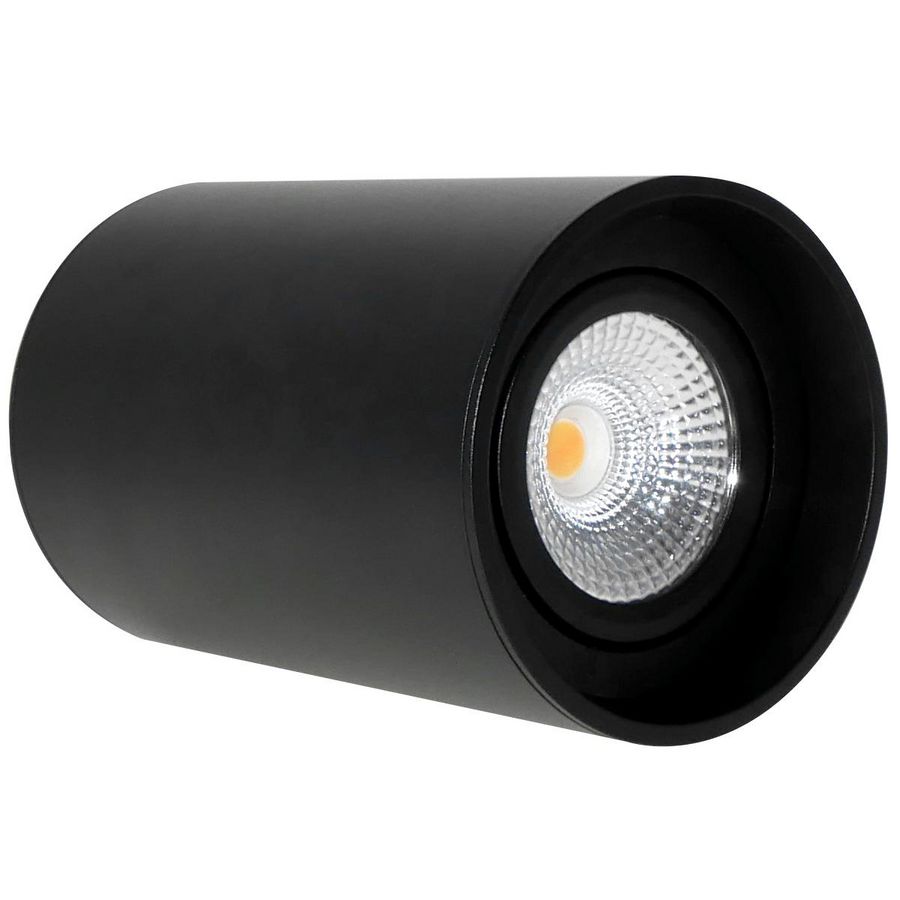 ED-10065 Surface-Mounted Spot Fixture Round Black