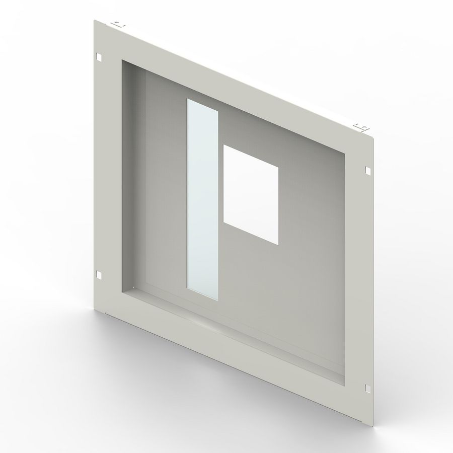 Frontplaat 4P DPX-IS 1600 Hori. XL3S 4000 breedte 24 mod