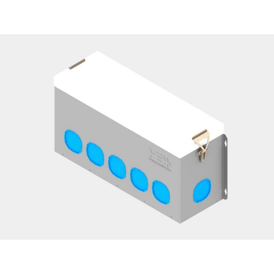 Hybalans+ luchtverdeelkast onder-deel 350m³/h