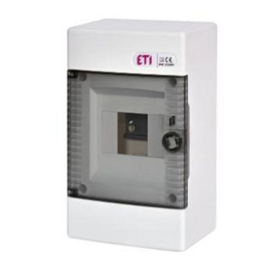 Installatiekast DIDO 4 modulen IP40 143x236X97mm