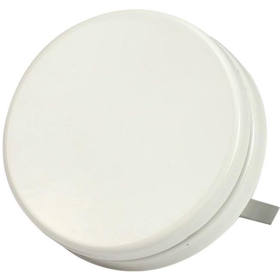 Ventilatie toevoerventiel design wit klemveren Ø80mm
