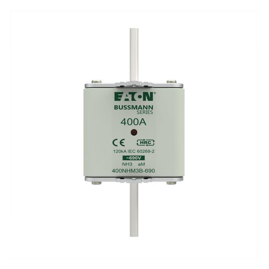Zekering laagsp. 400A AC 690V NH3 aM dubbele melder VVE=3
