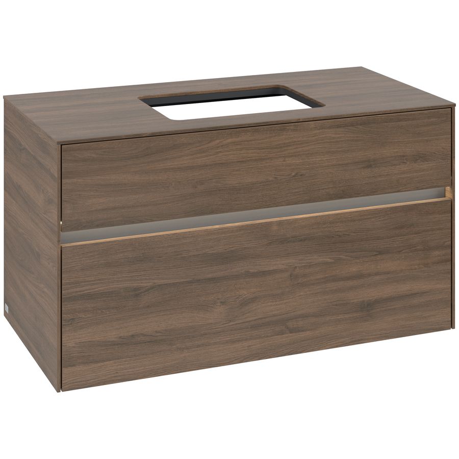 Wastafelonderkast Collaro 1000x548x500mm Ariz.Oak C109B0VH