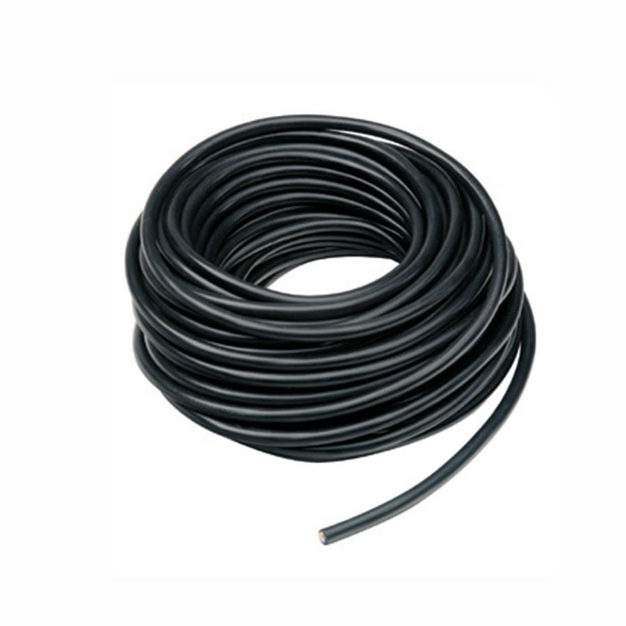 RolA 100m. Kabel PVC rond 2x0,75mm² wit