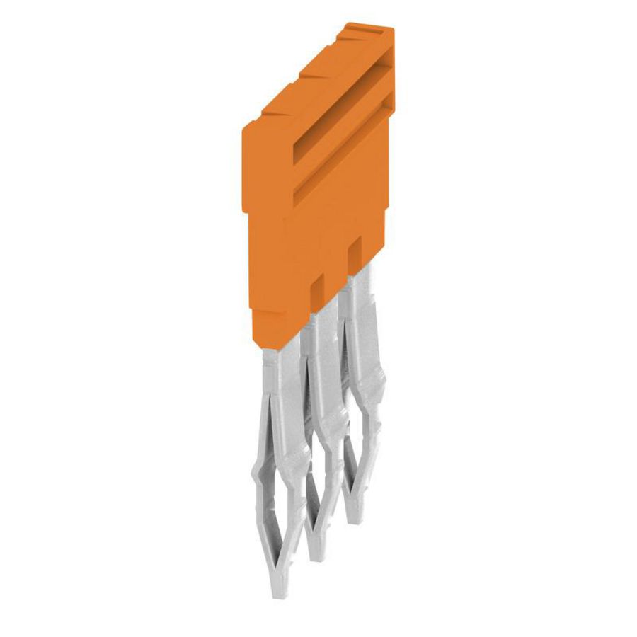 Dwarsverbinder (terminal) Plugged oranje 32 A p: 3 VVE=60