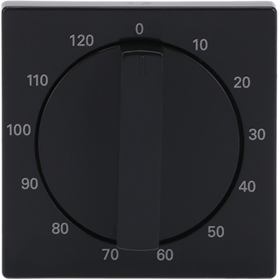Centraalplaat + greep voor 1071U 120min f-antraciet (1771-81-103)