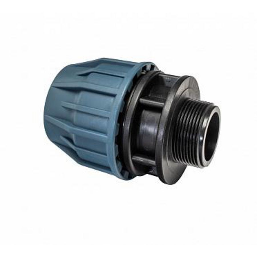 Koppeling Microflex PE-X 2.1/2"bu.x 75/10,3 SAN 10 bar
