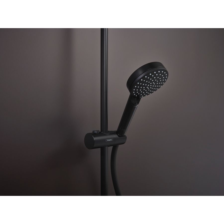 Vernis Shape Showerpipe Reno mat zwart