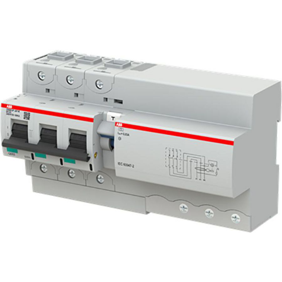 Aardlekautomaat DS800 50kA 3P kar. K 125A 2CCG001342R0001