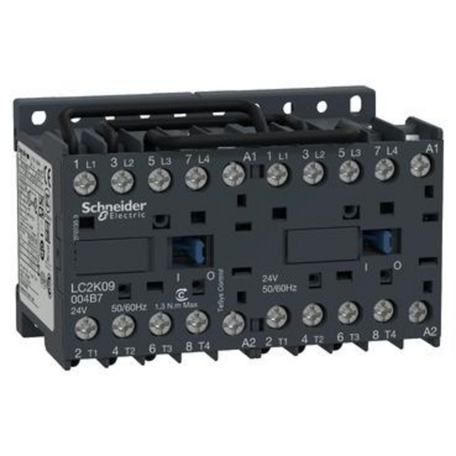 Omkeercontactor 4P (4M) AC-1<=440V 20A Stuursp. 48 K