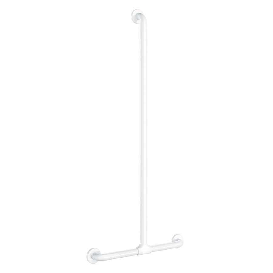 Greep T-vormig verstelbaar Ø32 1150x500 wit Nylon