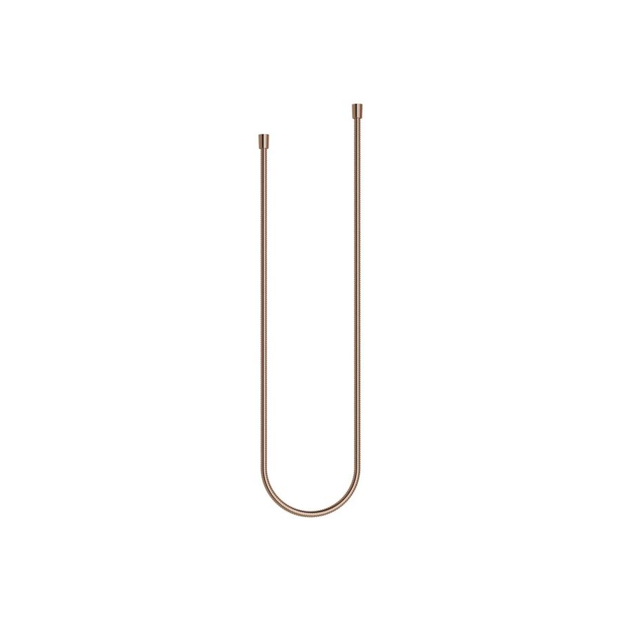 Metalen doucheslang 1/2"x1/2"x1750mm Brons gebors.